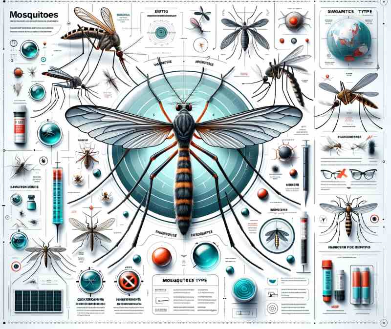 Mosquitoes Type Infographic